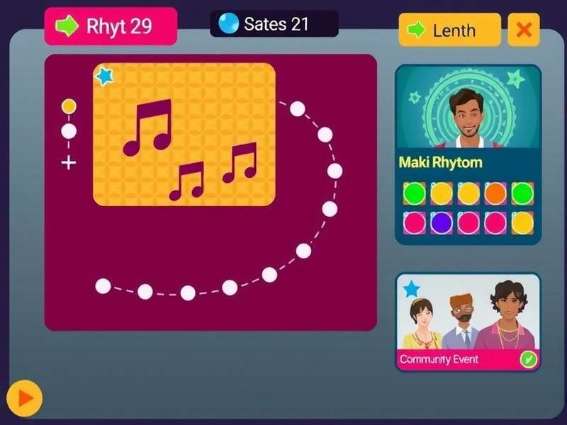 Jhumka Hop Harmonics character customization screen